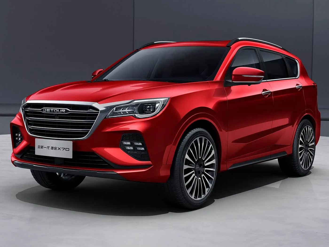 Splinternuwe Chery Jetour X70 SUV outomatiese aandrywing Euro VI Emissie Allooi Dakrak Agterkamera Leersitplekke