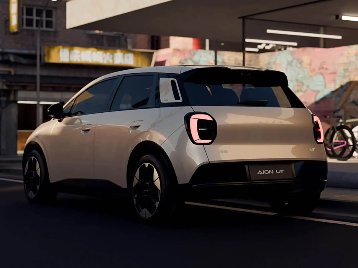 Nuwe Energy Pure Electric Mini Hatchback AION UT Hot Sale Lithium Hybrid EV van GAC Joint Venture Lae Prys