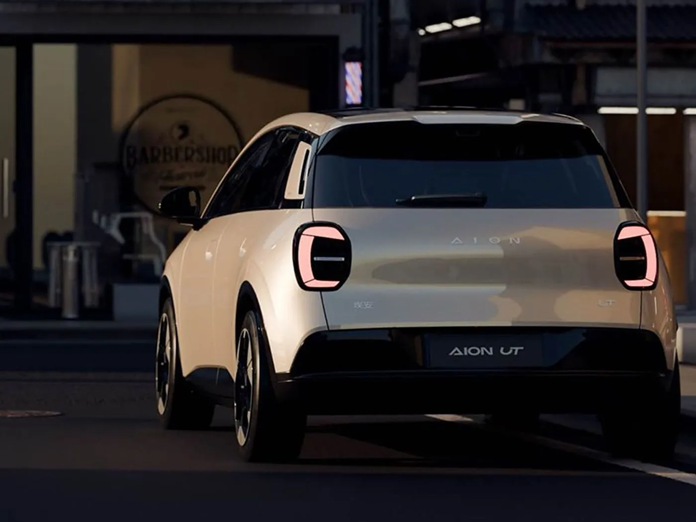 Nuwe Energy Pure Electric Mini Hatchback AION UT Hot Sale Lithium Hybrid EV van GAC Joint Venture Lae Prys
