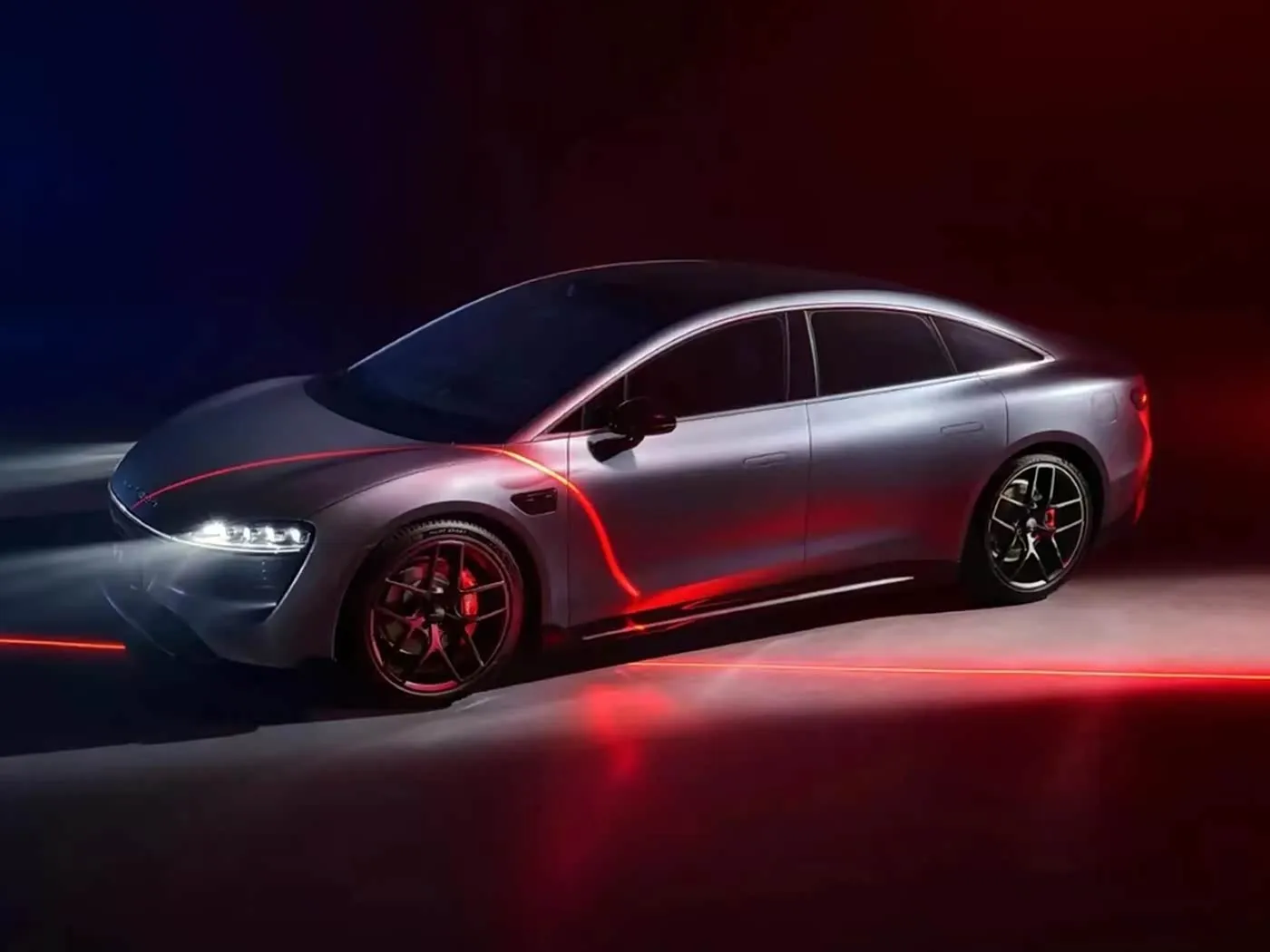 CHERY LUXEED S7 Exeed Luukse elektriese nuwe energievoertuig met RWD/AWD 4 deure en 5 sitplekke