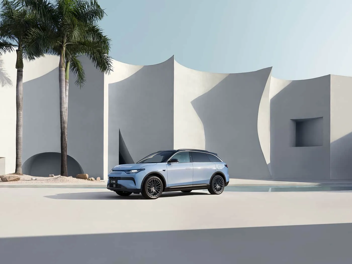 Leapmotor C11 Comfort Weergawe Hibriede Elektriese SUV PHEV motor met uitgebreide reeks nuwe energie voertuig