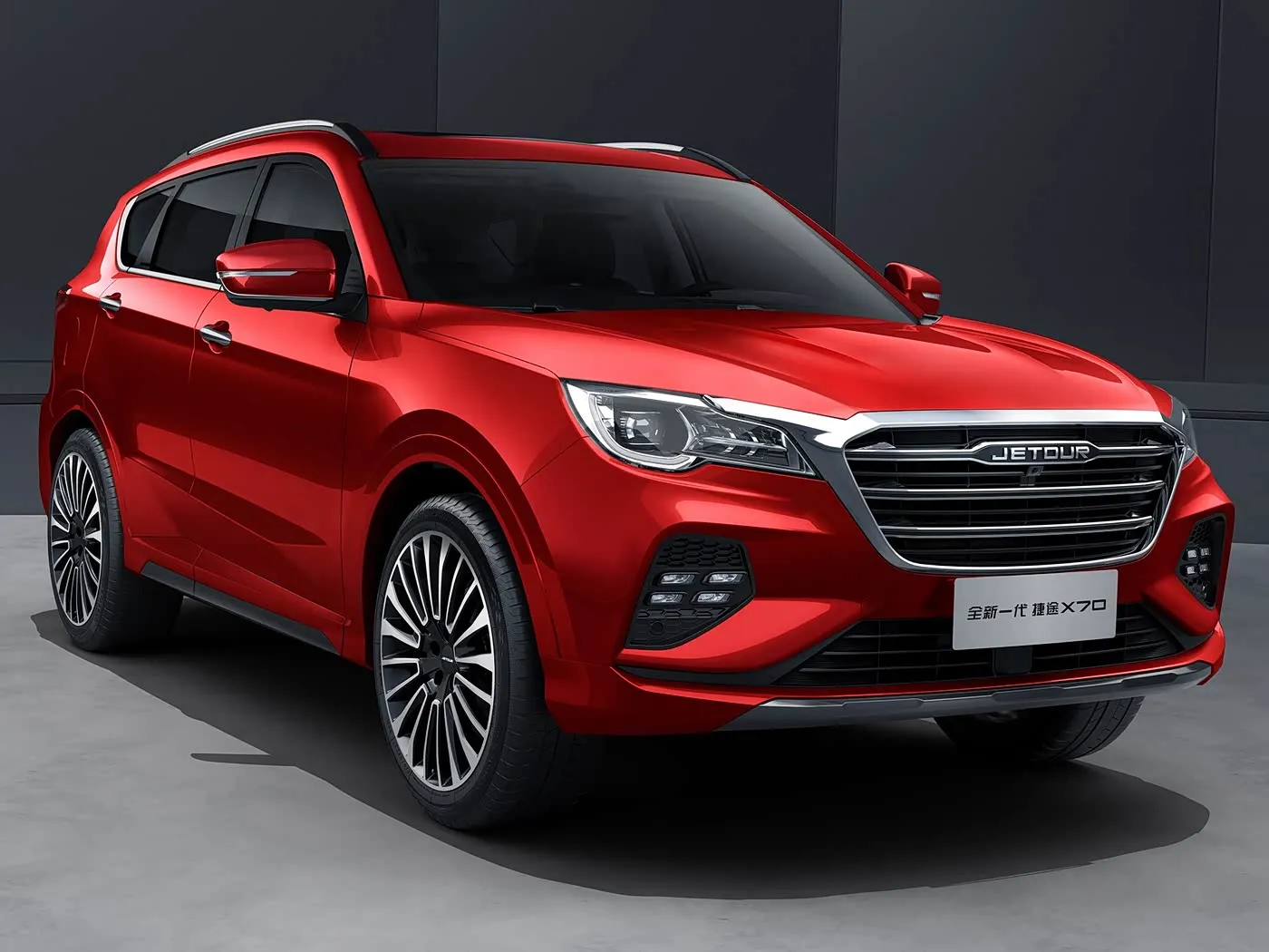 Splinternuwe Chery Jetour X70 SUV outomatiese aandrywing Euro VI Emissie Allooi Dakrak Agterkamera Leersitplekke