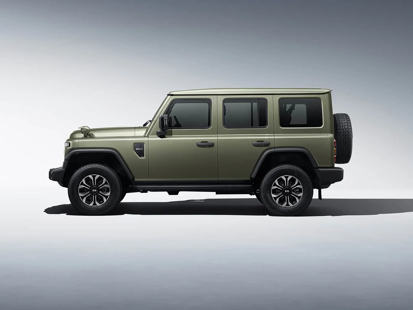 2025 BAIC 212 T01 Robuuste 4WD Kompakte SUV Petrol/Diesel 8AT & Leer Binne Verhitte Leer Stuurwiel Lang Asafstand