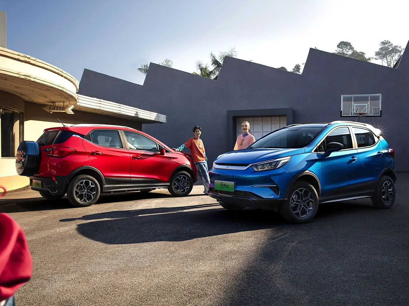 BYD Yuan Pro Luukse elektriese SUV 320KM reeks Gevorderde kenmerke vir stedelike bestuur nuwe energievoertuig