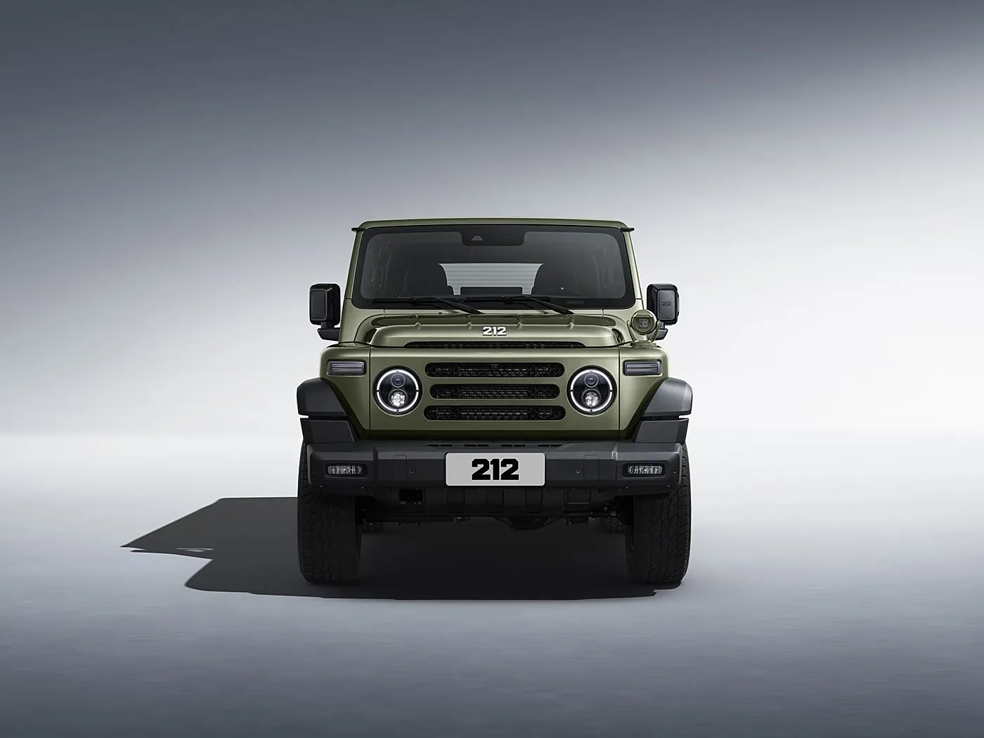 2025 BAIC 212 T01 Robuuste 4WD Kompakte SUV Petrol/Diesel 8AT & Leer Binne Verhitte Leer Stuurwiel Lang Asafstand