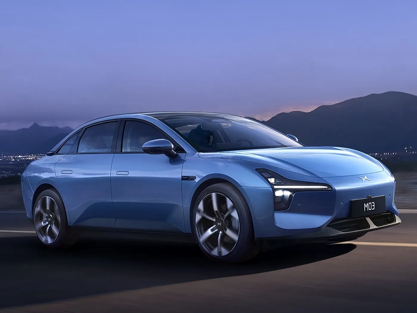 Xiaopeng 2025 Mona M03 Elektriese Sedan Langafstand 515 km Nuwe Energie Voertuig SUV & Hatchback EV Litiumbattery