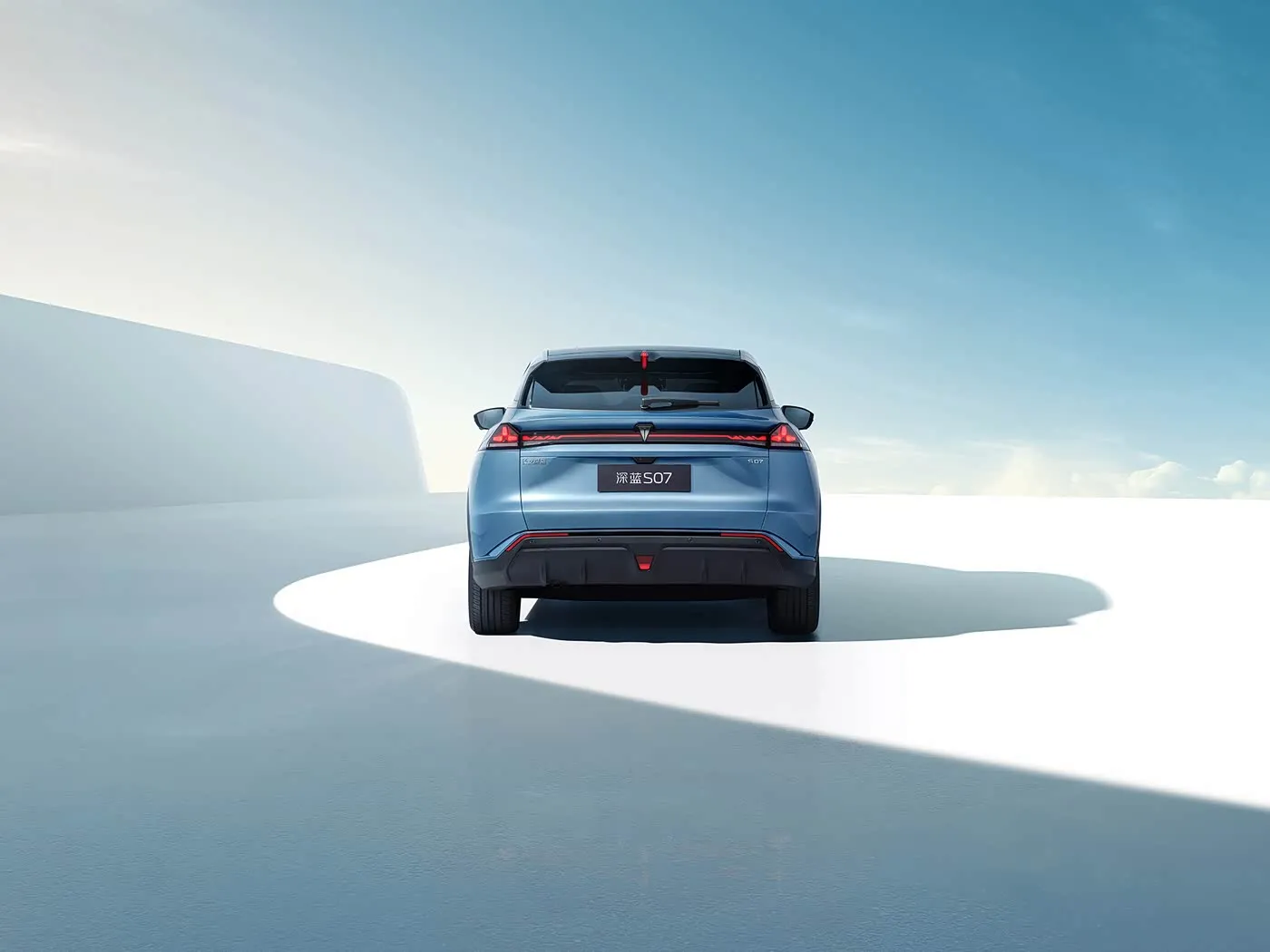 Deepal S07 nuwe energievoertuig Premium SUV Uitgebreide-reeks/EV langafstand Asafstand 5 sitplekke Duim skerm