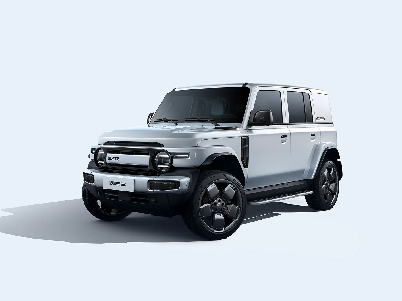 Chery ICar V23 EEC-gesertifiseerde Mini SUV Hibriede Elektriese Hoëspoed 4WD veldren Litium Battery Links Stuur Nuwe Energie Voertuig