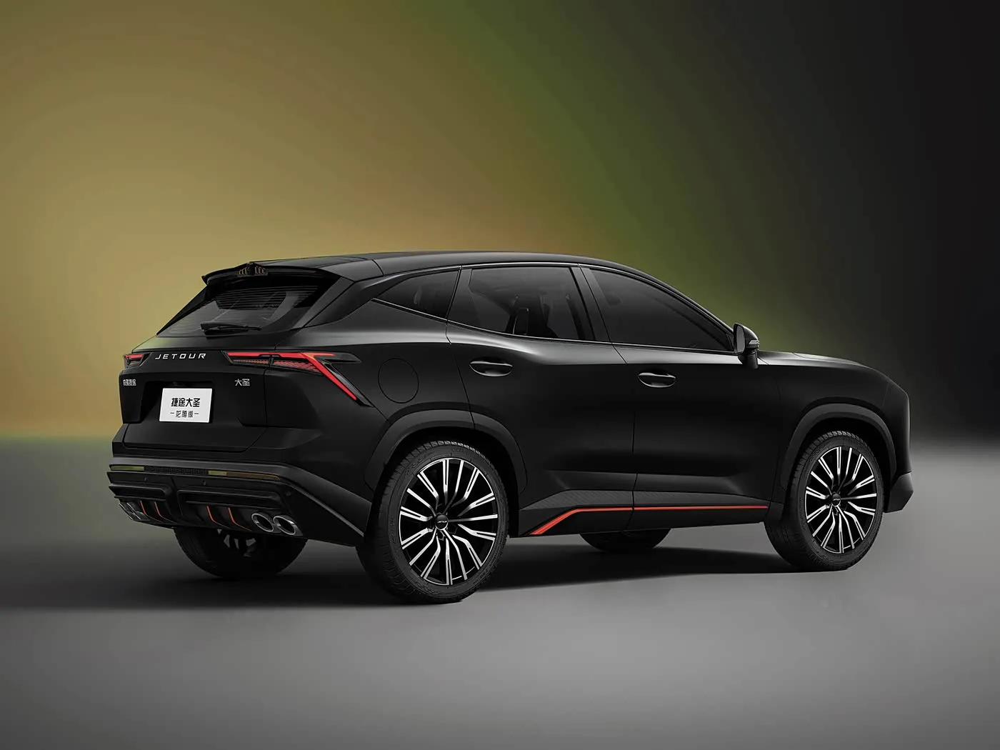 Jetour T2 SUV Hibriede Weergawe Euro VI Nuwe Aankoms Lig Turbo ACC Outomatiese ratkas Leer Links Stuur