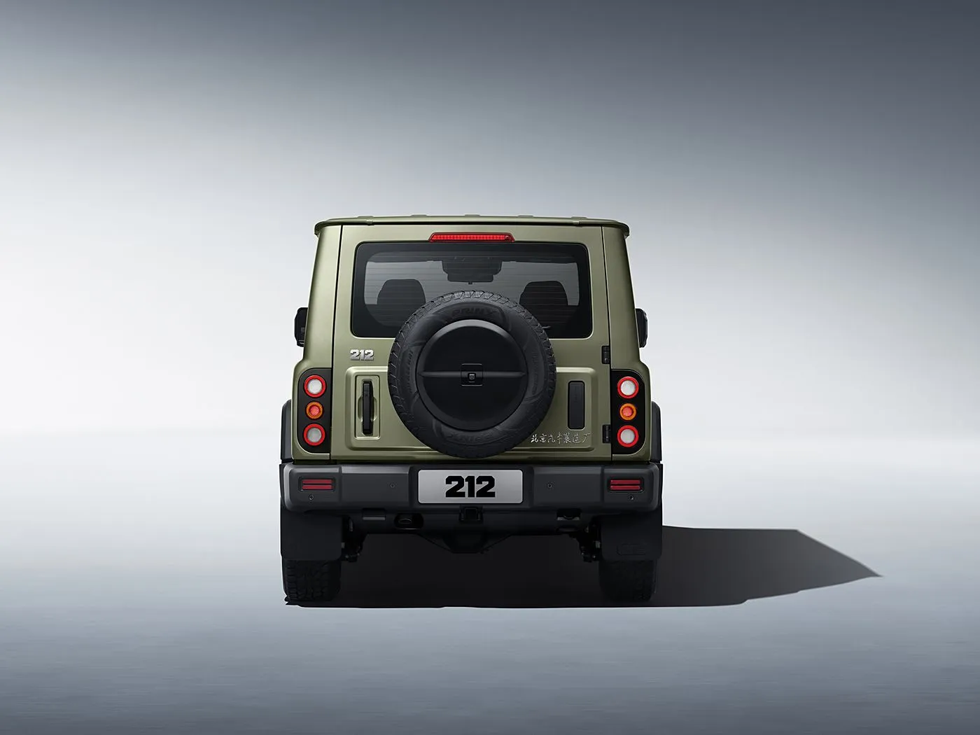 2025 BAIC 212 T01 Robuuste 4WD Kompakte SUV Petrol/Diesel 8AT & Leer Binne Verhitte Leer Stuurwiel Lang Asafstand