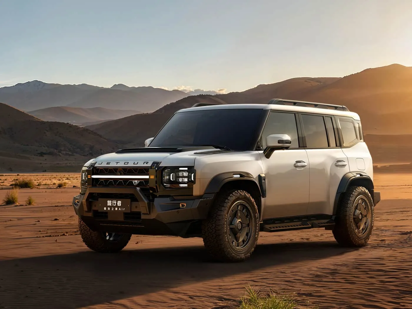 Jetour Traveller Midsize SUV Hoëspoed 2.0T Outomatiese Linker Turbo Leer Euro VI Gas Aluminium Allooi Nuut