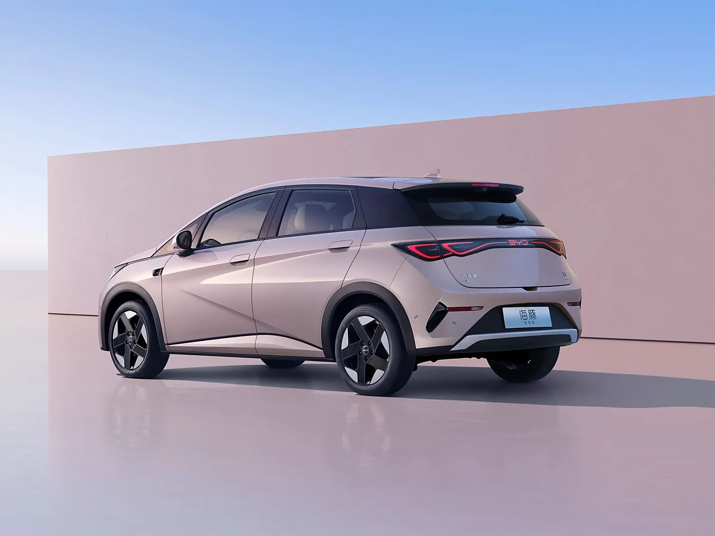 BYD Dolphin Urban Style Mini elektriese luikrug-mode-uitgawe met slim tegnologie nuwe energievoertuig