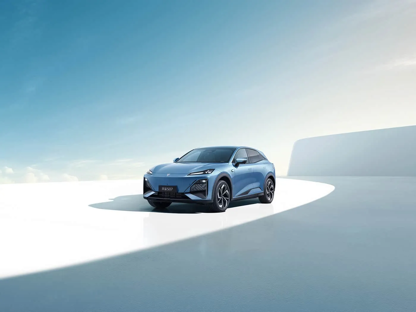 Deepal S07 nuwe energievoertuig Premium SUV Uitgebreide-reeks/EV langafstand Asafstand 5 sitplekke Duim skerm