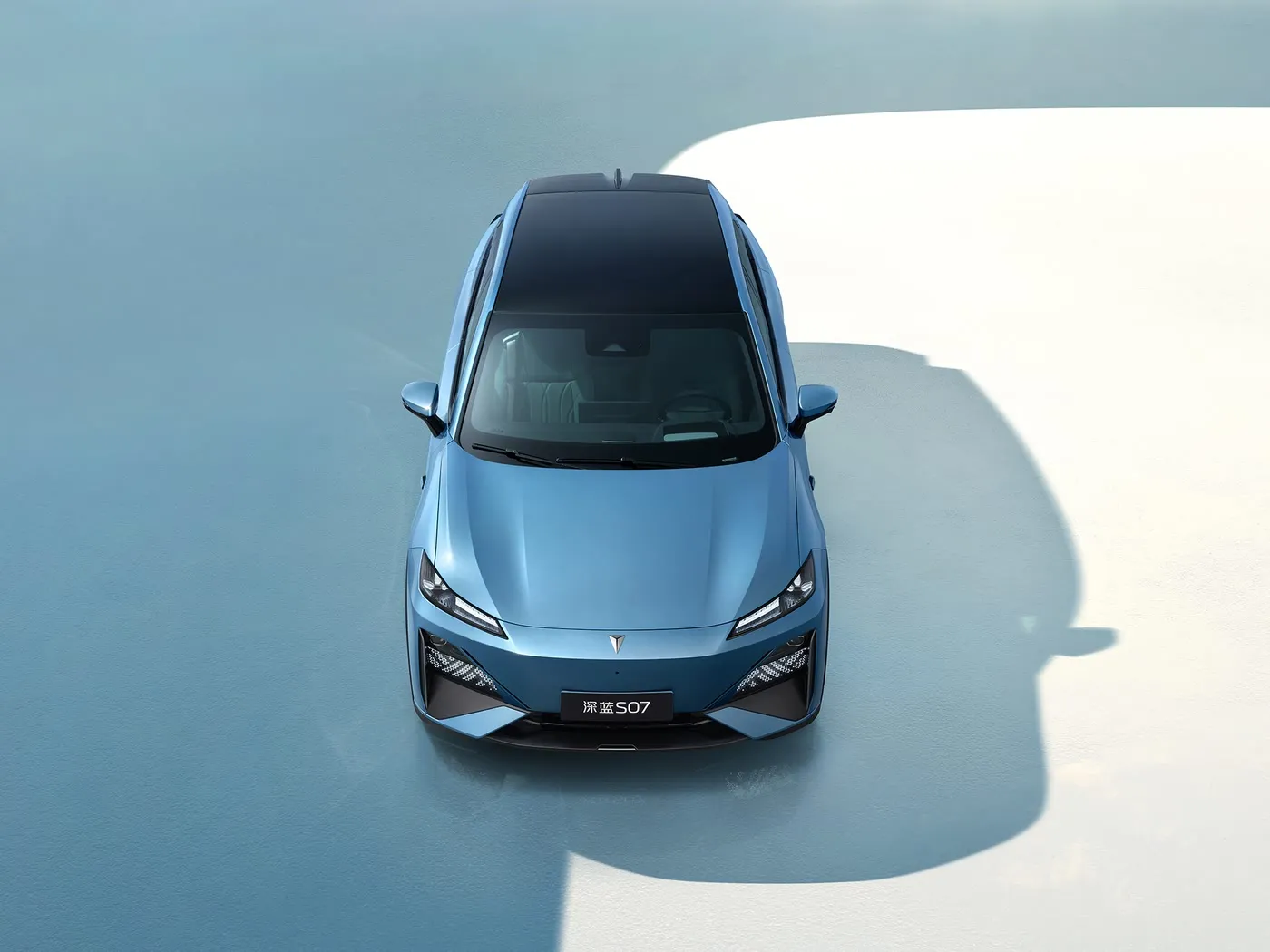 Deepal S07 nuwe energievoertuig Premium SUV Uitgebreide-reeks/EV langafstand Asafstand 5 sitplekke Duim skerm