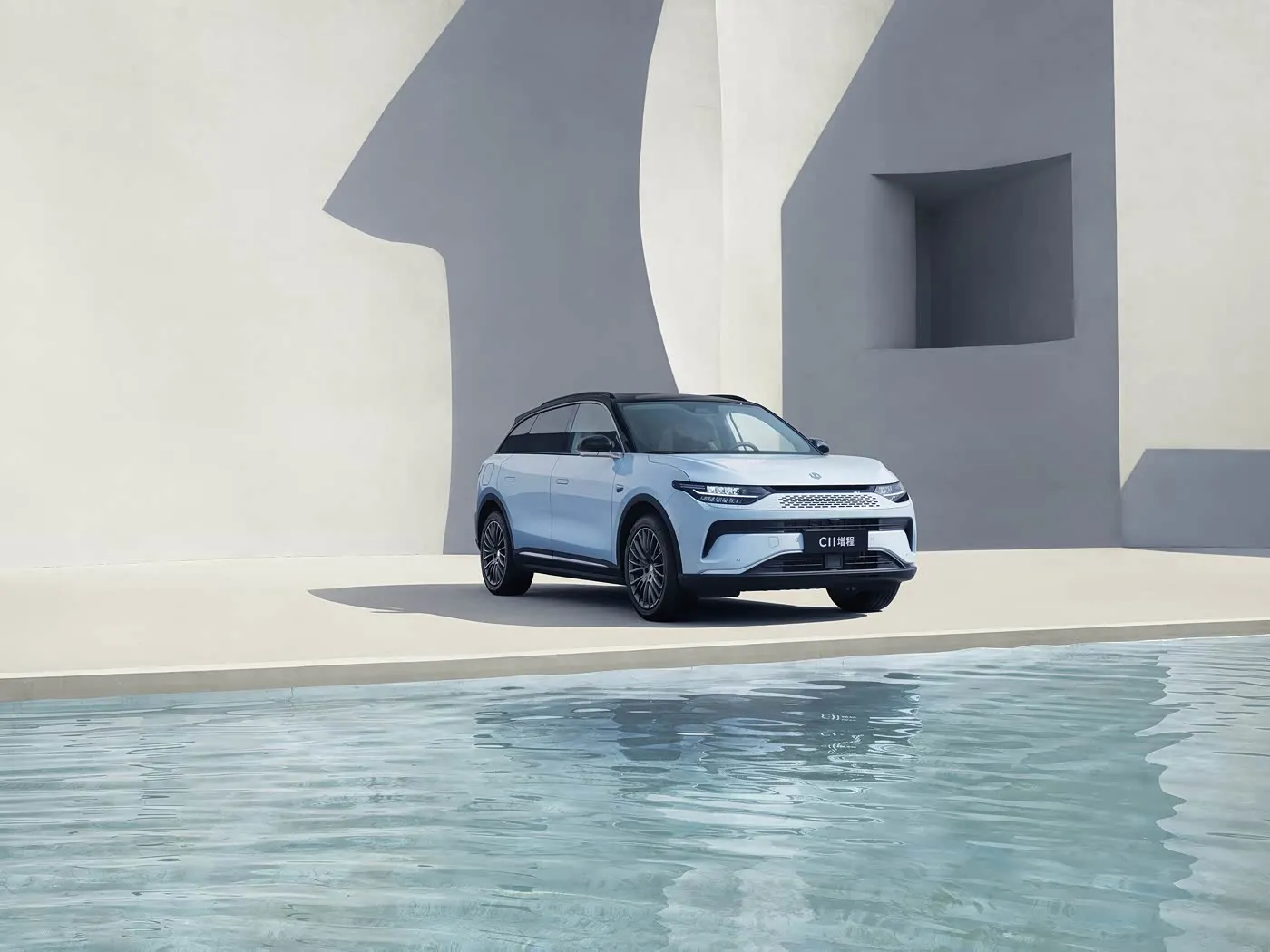 Leapmotor C11 Comfort Weergawe Hibriede Elektriese SUV PHEV motor met uitgebreide reeks nuwe energie voertuig